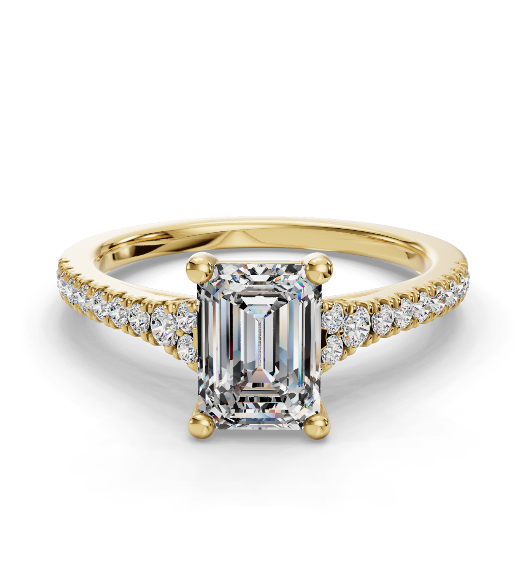 EMERALD CATHEDRAL RING