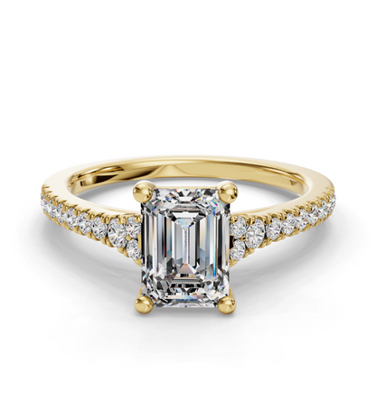 EMERALD CATHEDRAL RING