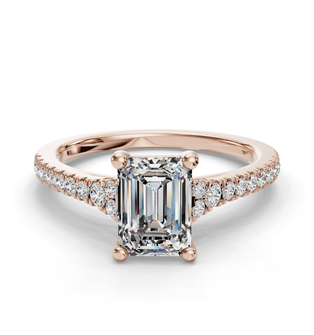 EMERALD CATHEDRAL RING