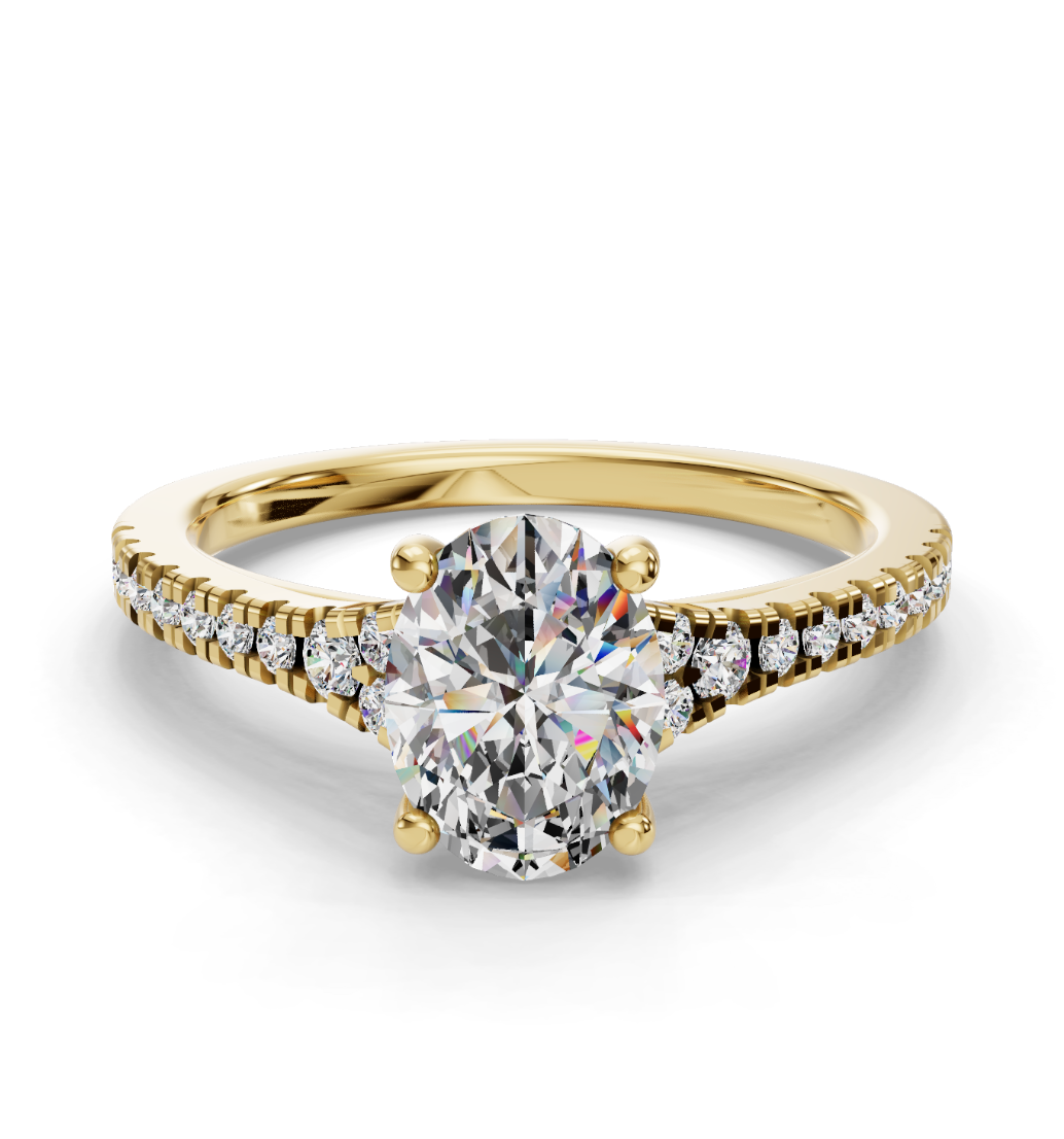 OVAL CATHEDRAL RING