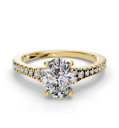 OVAL CATHEDRAL RING