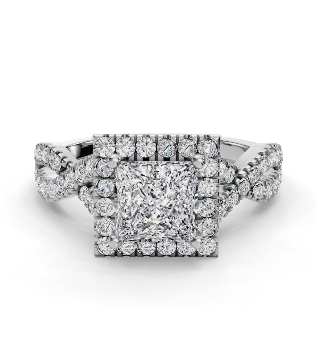 PRINCESS NATURE INSPIRED HALO RING