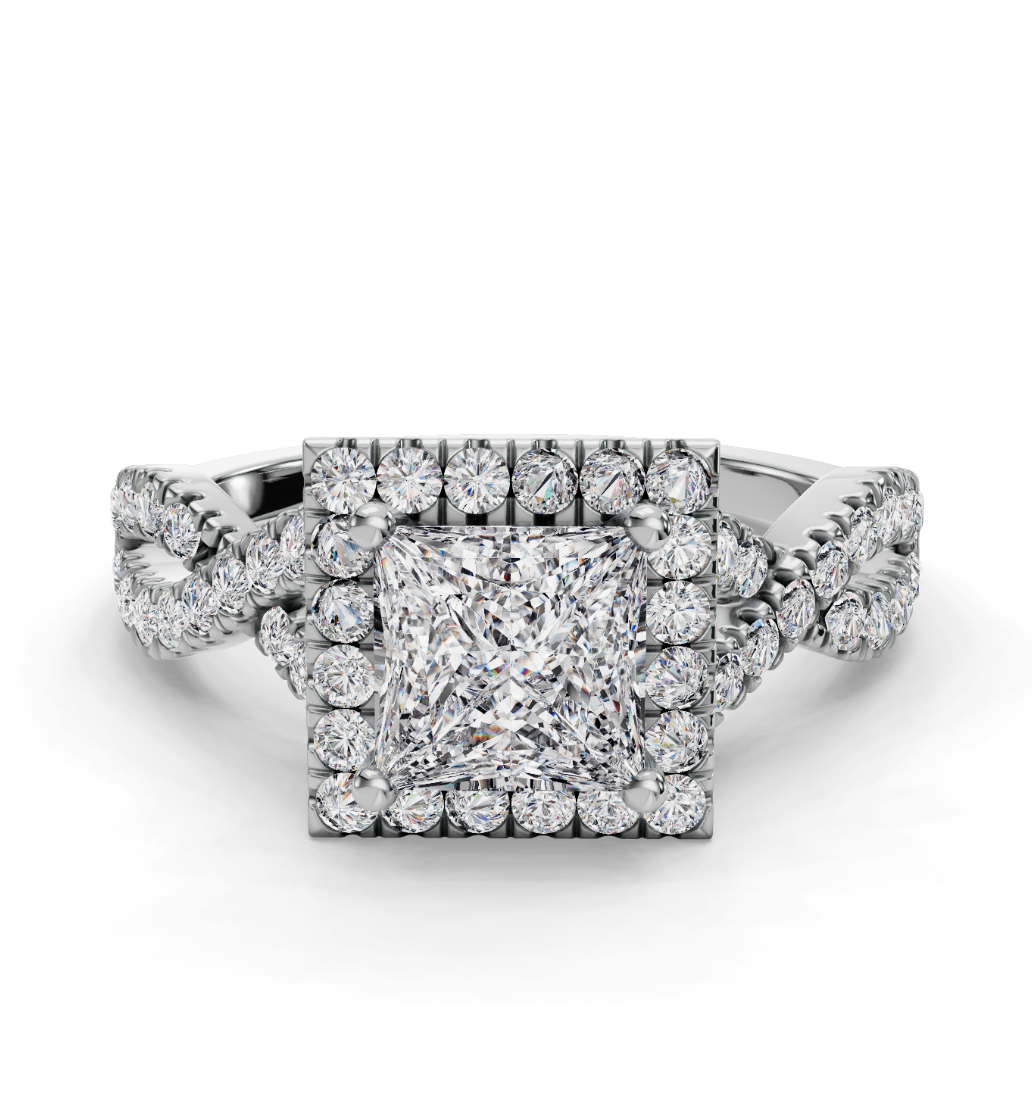 PRINCESS NATURE INSPIRED HALO RING