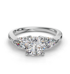 ROUND 3 STONE RING