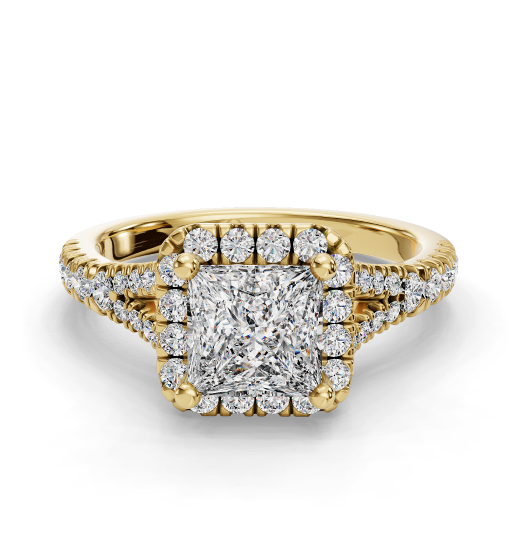 PRINCESS CATHEDRAL WITH HALO RING