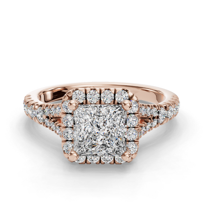 PRINCESS CATHEDRAL WITH HALO RING
