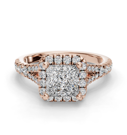 PRINCESS CATHEDRAL WITH HALO RING