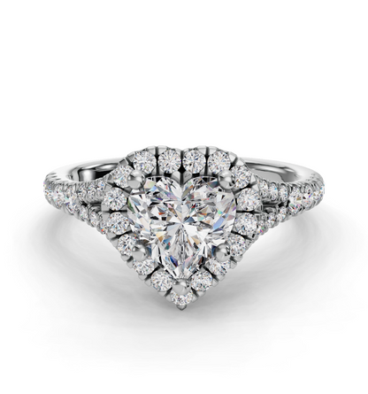 HEART CATHEDRAL WITH HALO RING