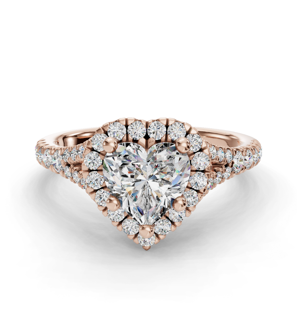 HEART CATHEDRAL WITH HALO RING