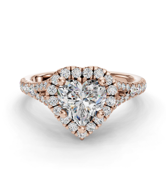 HEART CATHEDRAL WITH HALO RING