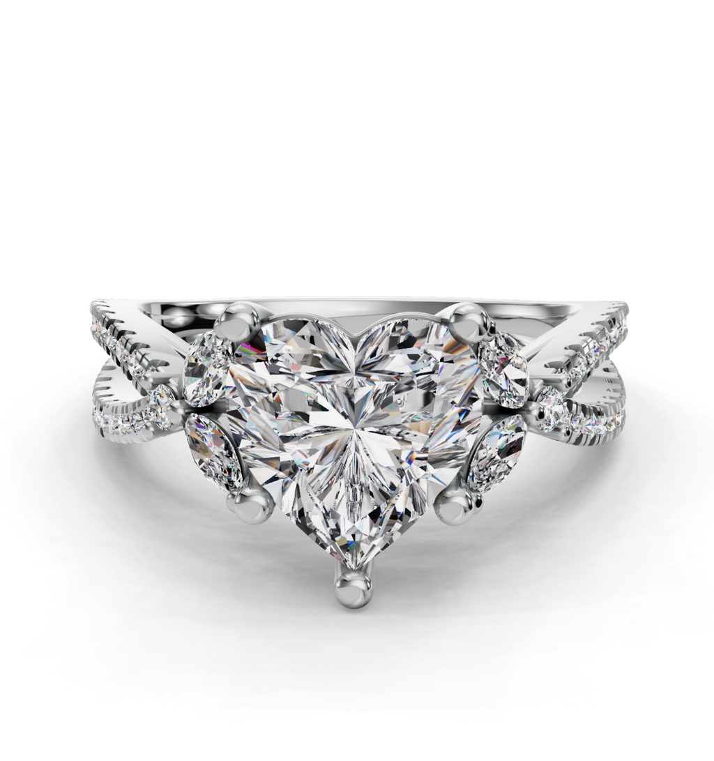 HEART NATURE INSPIRED RING