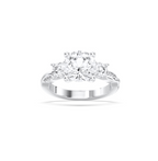 ROUND SIDE STONES RING
