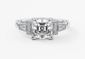 ASSCHER VINTAGE RING