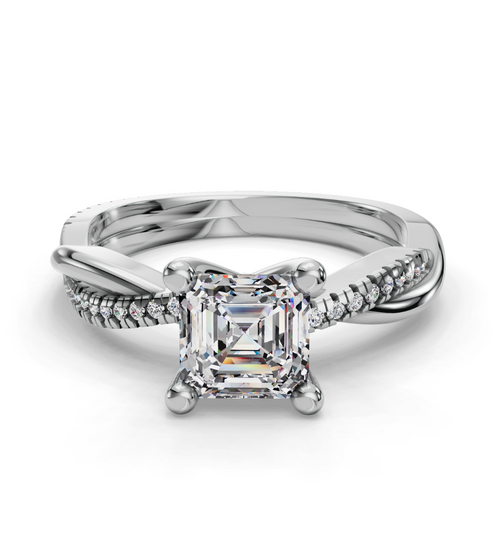 ASSCHER NATURE INSPIRED  RING