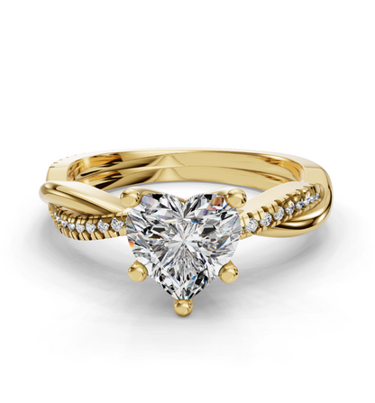 HEART NATURE INSPIRED  RING