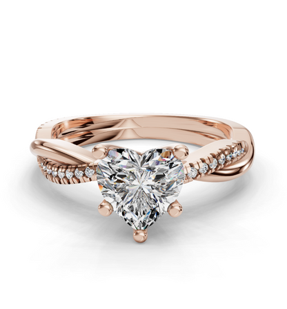 HEART NATURE INSPIRED  RING