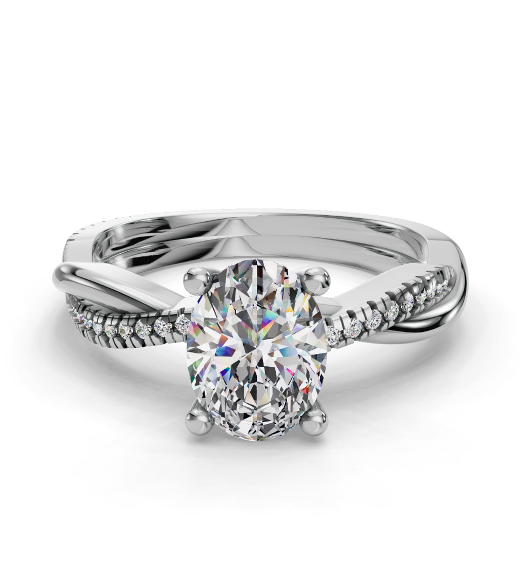 OVAL NATURE INSPIRED  RING
