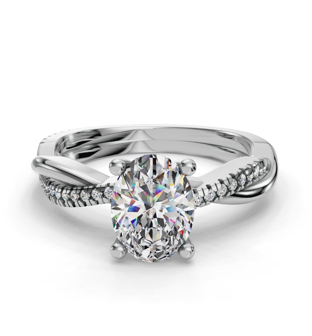 OVAL NATURE INSPIRED  RING