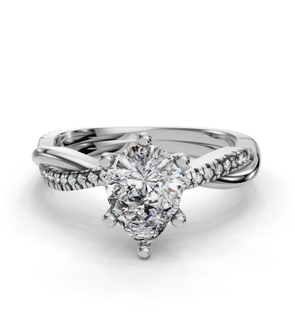 PEAR NATURE INSPIRED  RING