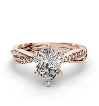 PEAR NATURE INSPIRED  RING
