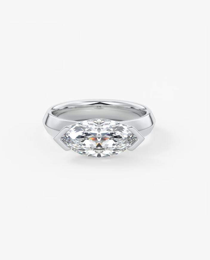 MARQUISE EAST WEST RING