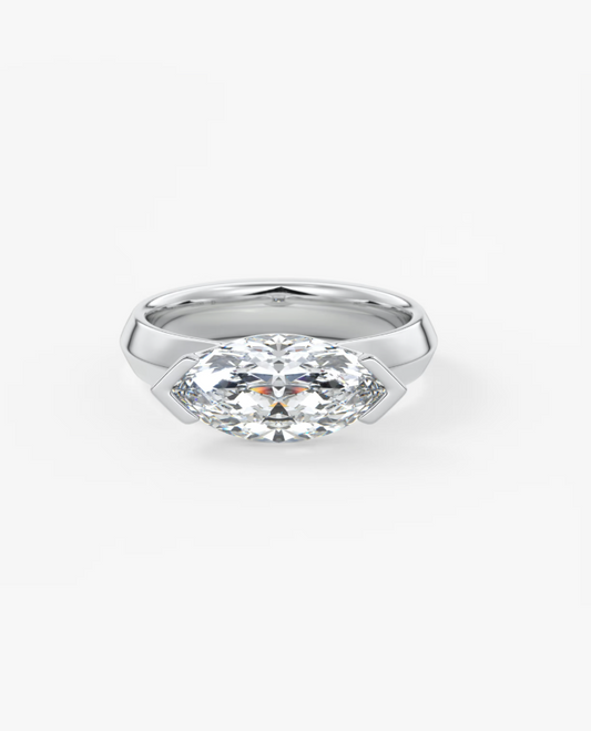 MARQUISE EAST WEST RING