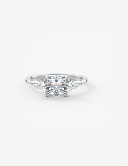 MARQUISE EAST WEST RING