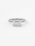 EMERALD EAST WEST RING