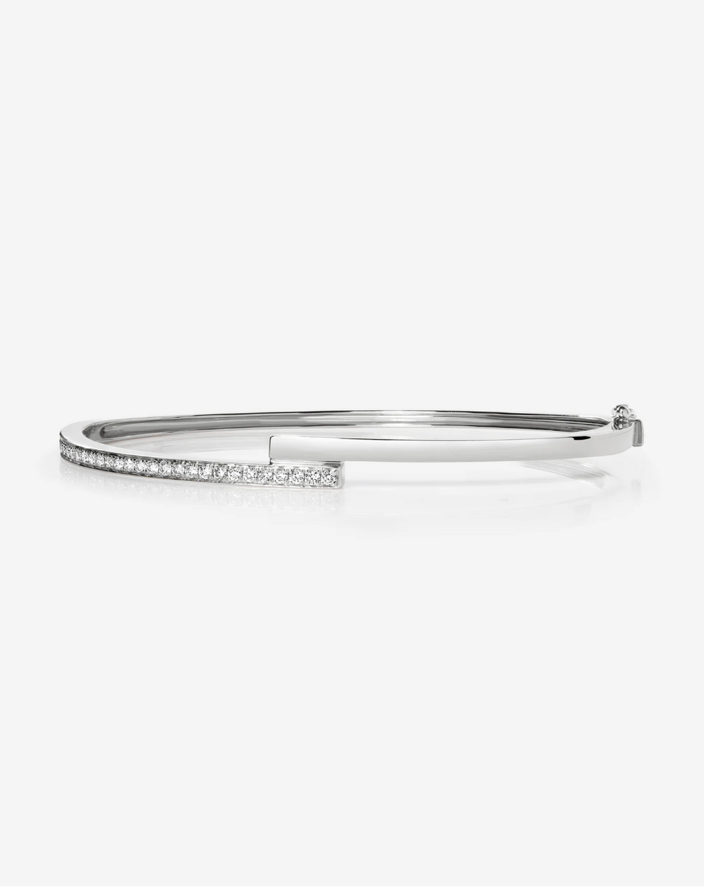 HALF DIAMOND BANGLE