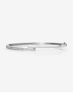 HALF DIAMOND BANGLE