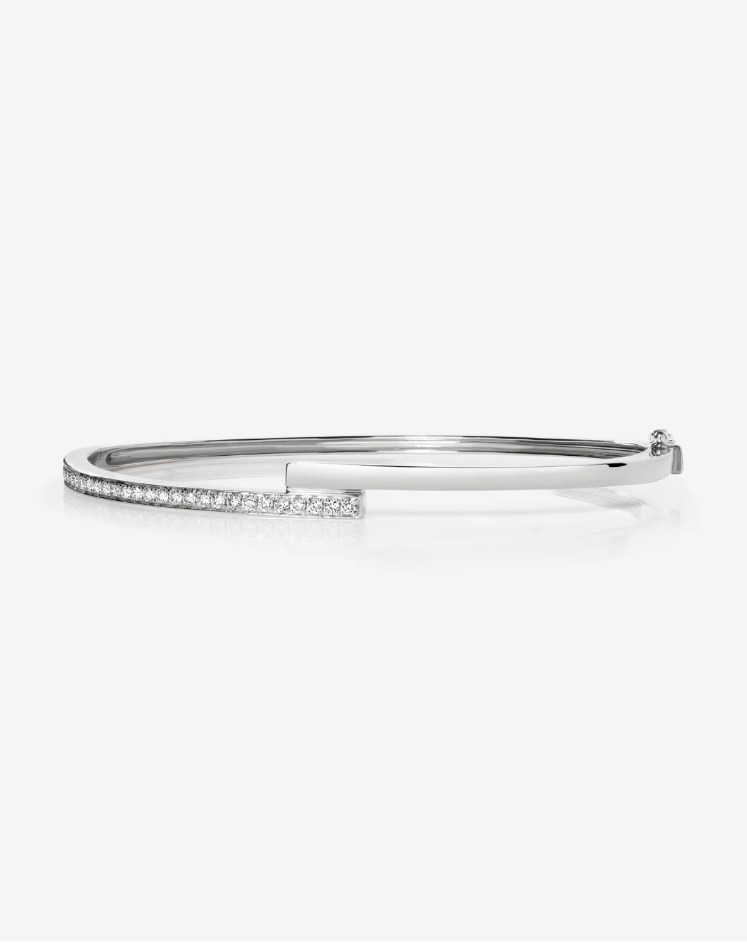 HALF DIAMOND BANGLE