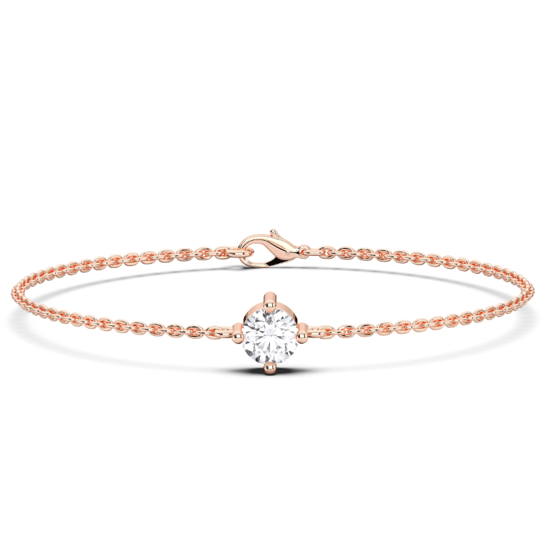 ROUND SOLITAIRE BRACELET