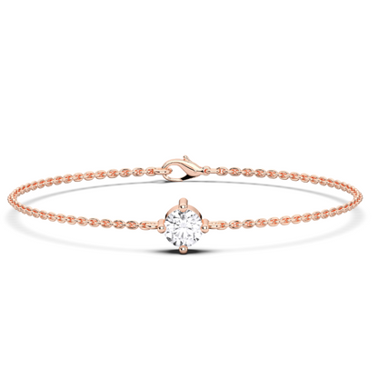 ROUND SOLITAIRE BRACELET