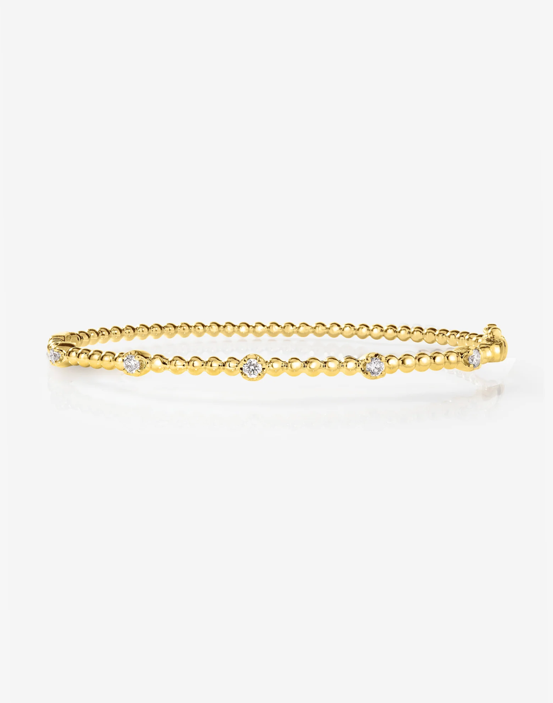DIAMOND BEAD BANGLE