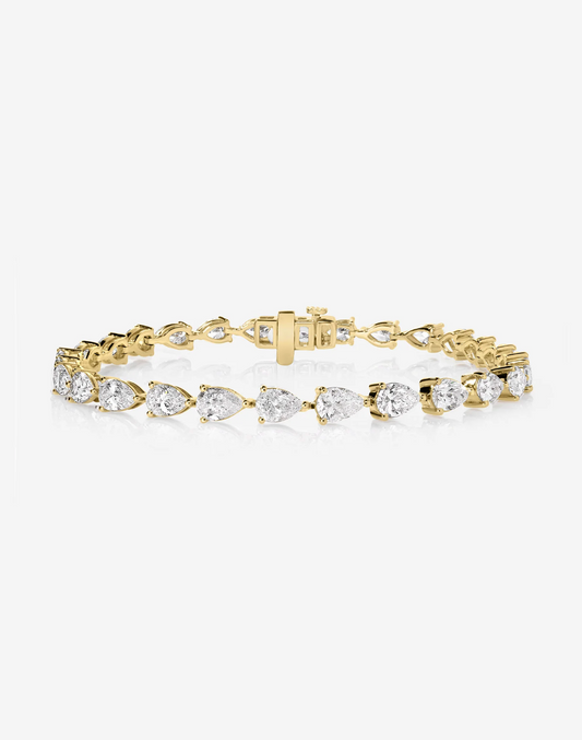 PEAR TENNIS BRACELET
