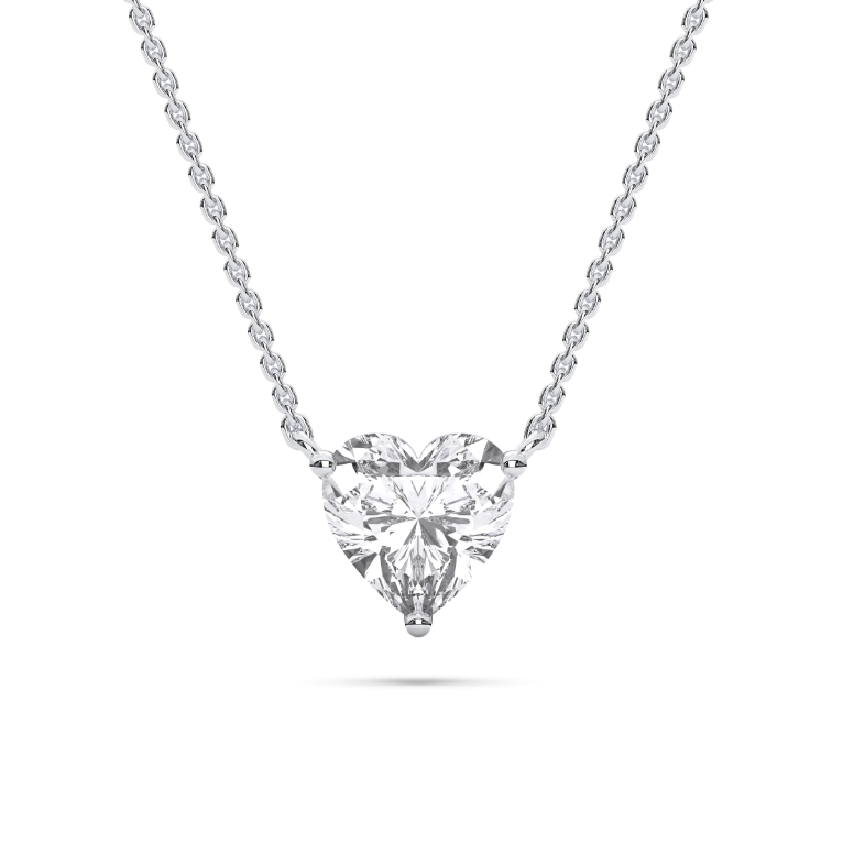 HEART SOLITAIRE PENDANT