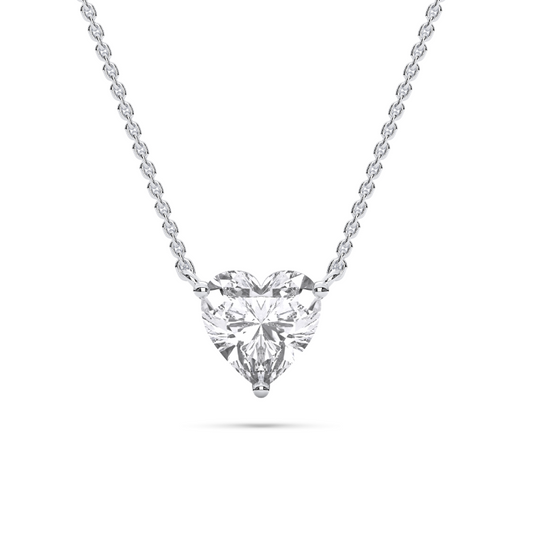 HEART SOLITAIRE PENDANT