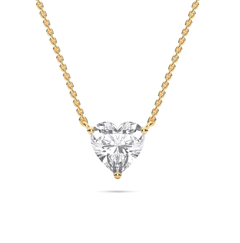 HEART SOLITAIRE PENDANT