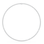 ROUND  TENNIS NECKLACE