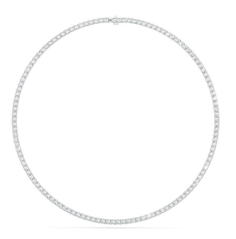 ROUND  TENNIS NECKLACE