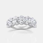 OVAL 7 STONE RING