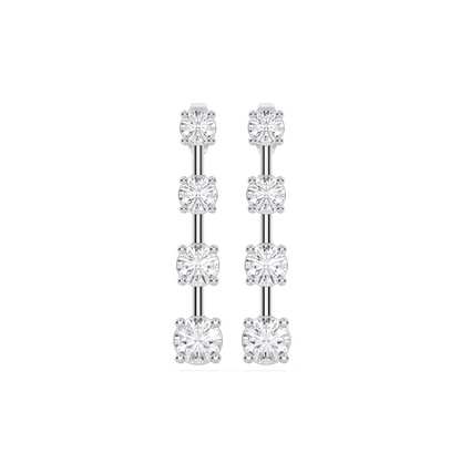 ROUND DROP EARRINGS