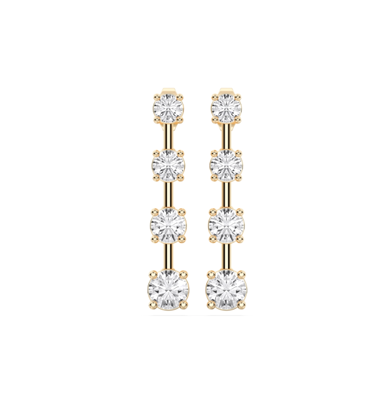 ROUND DROP EARRINGS