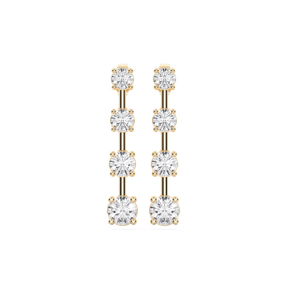 ROUND DROP EARRINGS