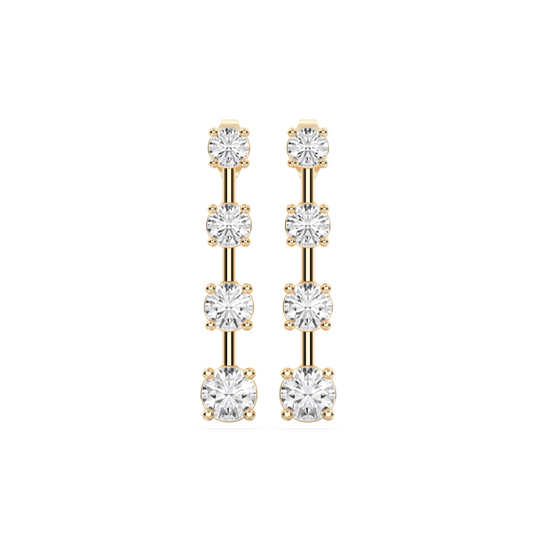 ROUND DROP EARRINGS