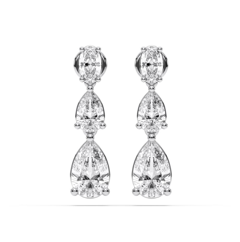PEAR TEAR DROP EARRINGS - M&D Signature Jewels