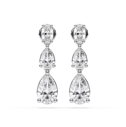 PEAR TEAR DROP EARRINGS - M&D Signature Jewels