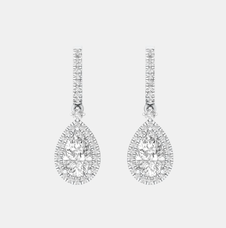 PEAR DROP EARRINGS