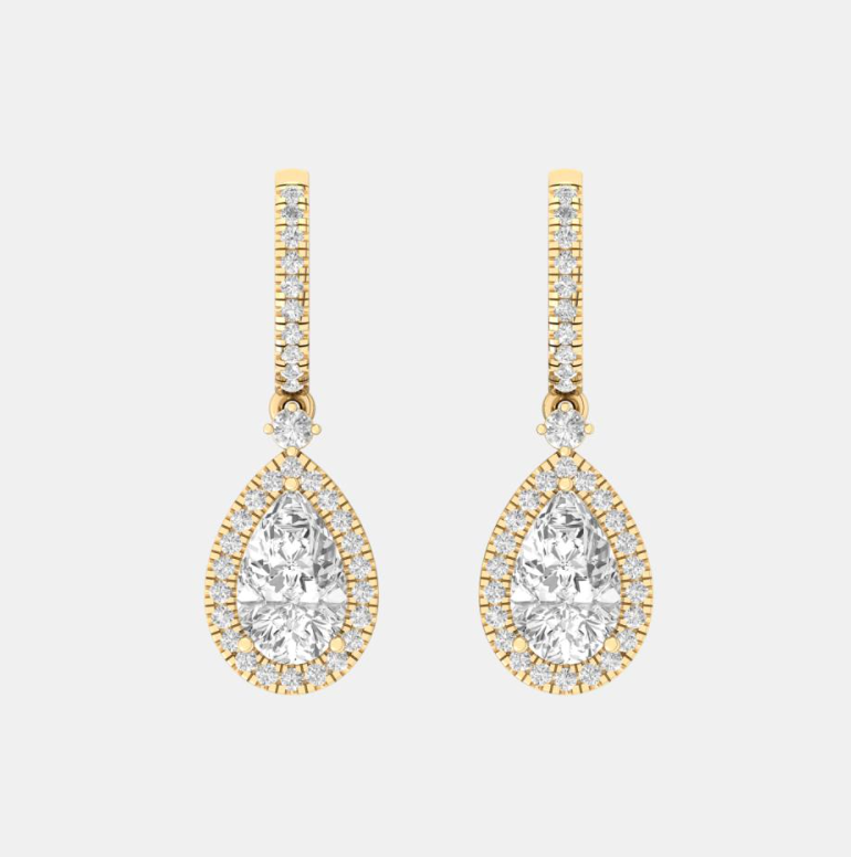 PEAR DROP EARRINGS
