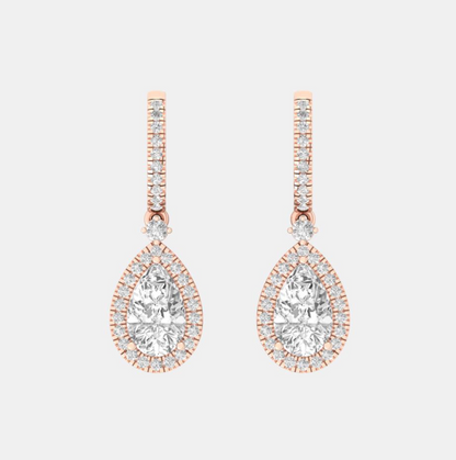 PEAR DROP EARRINGS